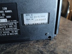 1979 Vintage Sears CRT Go Anywhere Solid State 564 TV Radio UHF VHF FM Works