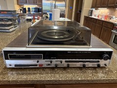 Vintage Sears 400.91710300 Compact Stereo Am-Fm, 8 Track Recorder, Phonograph