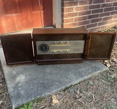 Vintage GE T-3000A Large Heavy Stereophonic High Fidelity FM Radio Stereo PARTS