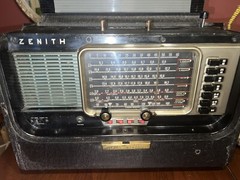 Vintage Zenith Trans Oceanic Wave Magnet Model A600 W/ Instructions Transoceanic