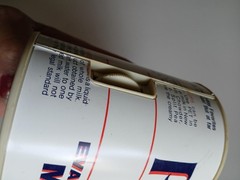 Vintage PET Evaporated Milk Novelty AM FM Radio Can Hong Kong 1970s Retro Decor
