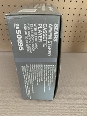 New Sears Vintage Digital AM FM Cassette Player Radio Car 28-50595 New
