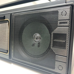 Seiko WKC-200 Super Woofer 3D Stereo Boombox Dual Cassette AM/FM- Tested Working