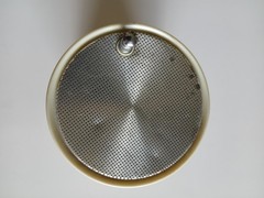 Vintage PET Evaporated Milk Novelty AM FM Radio Can Hong Kong 1970s Retro Decor