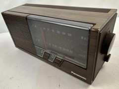 Panasonic RE-6266 AM/FM 2-Band Radio Receiver Woodgrain Vintage– Works