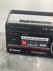Panasonic National FM-MW-SW 3-BAND RADIO CASSETTE RECORDER RX-1822