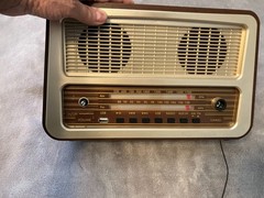 Vintage Retro Style Radio Analog Great For Memory Loss/Vision Impairment Play