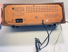 Vintage Panasonic Model RE-7369 Band Radio Solid State Wood Finish Japan Tested