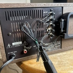 KLH model 200 Japanese Clock Radio Wood Black