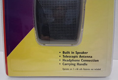 Magnavox AM FM Tuner Pocket Radio AE1595 New Old Stock Factory Sealed