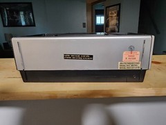 Zenith portable AM FM radio model RH 78Y, AC or battery, made in Taiwan