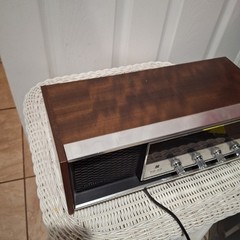 Vintage Panasonic RE-7369 Transistor Radio Brown 2-Band FM/AM Volume Control