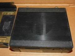 Vintage Hitachi Car AM FM Radio KM-1001R AS IS for Parts Repair