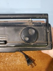 MAGNAVOX Stereo Radio Cassette Recorder D 8095/17 BOOM BOX, 1985, black, WORKS