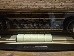Vintage Grundig Majestic 1041 W Shortwave BC AM FM Phono Tube Radio Receiver