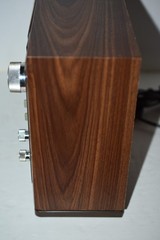 Vintage Sony AM/FM Tabletop Radio Woodgrain ICF-9740W Tested