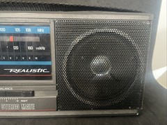 Vintage Realistic (Radio Shack) AM/FM Stereo Mate Radio Model 12-722