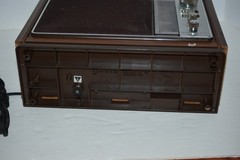 Vintage Sony AM/FM Tabletop Radio Woodgrain ICF-9740W Tested