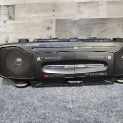 SOUND DESIGN Cassette Player AM FM Stereo Radio Boombox 4749BLK