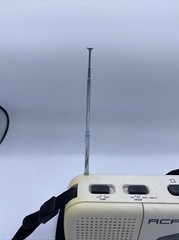 SounDesign RCP AM-FM Radio & Cassette Player 4610WHT Tested Working