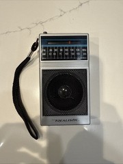 Vintage Radio Shack Realistic 12-718 AM/FM Transistor Radio TESTED – WORKS