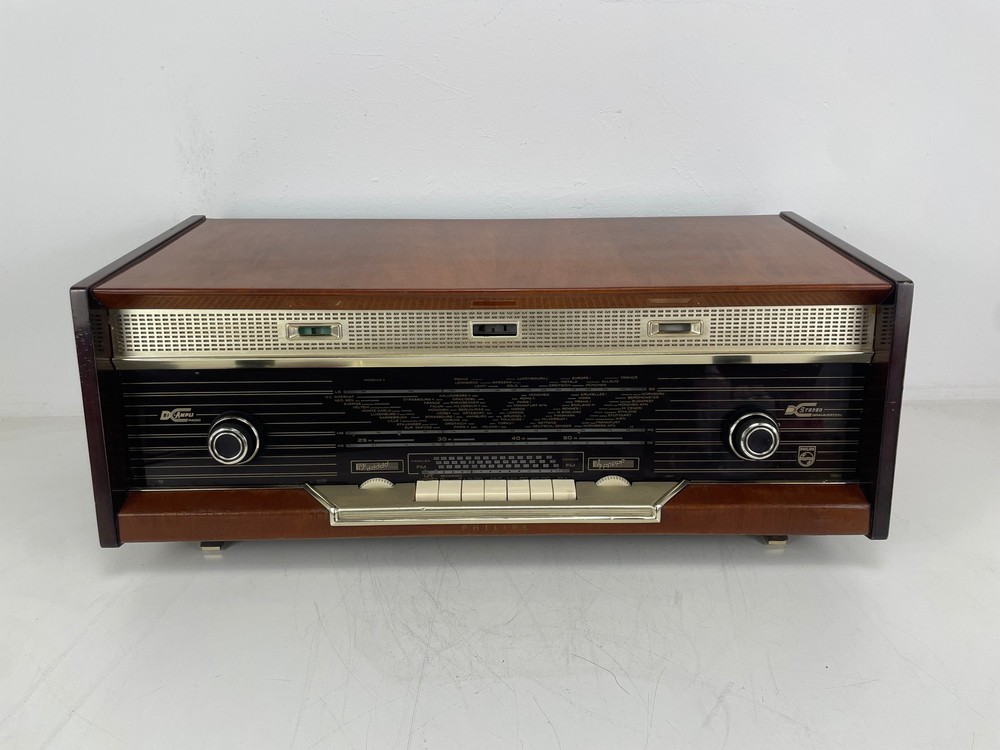 Philips – B7X94A – Tube Radio – Bi-Ampli – Serviced (Cleaned/Tubes Replaced)