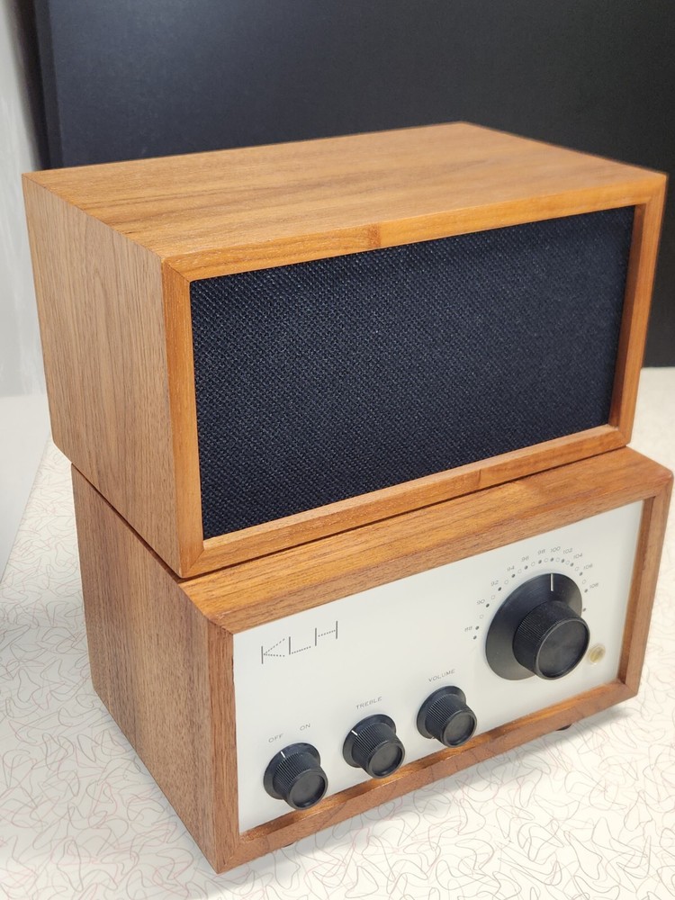 Replacement Grill KLH Model Eight Radio & Thirteen Speaker BLACK! NEW