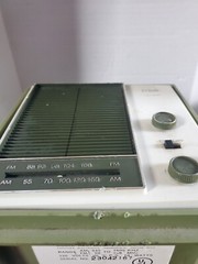Vintage MCM RCA RZC 222G Avacado Snow Green AM/FM/AFC Retro Radio 23042167