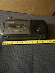 VTG Soundesign Small AM / FM Portable Radio Cassette Player Model # 4615 MCL