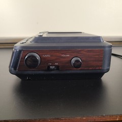 PARTS/REPAIR – VTG GE 7-4966A Alarm Clock Radio Cassette Recorder – Dual Alarm