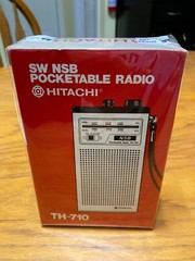 SW NSB Hitachi Pocketable Radio TH-710