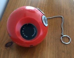 Vintage Panasonic Red Ball AM Radio 