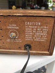 Sony 8RC-54 mid century AM table radio – Project
