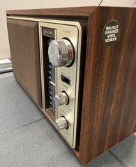 Realistic MTA-12 AM FM Radio Woodgrain Vintage Radio Shack Working w/Antenna!