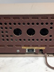 Vintage Philco Transitone Telechron 54-8742 Clock Radio Special Services
