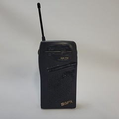 Vintage 90s GPX A2092 Pocket Travel Radio Tested AM/FM