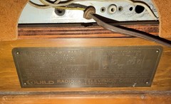 Vintage Guild Spice Chest Radio 484 Wooden Cabinet Original Paperwork UNTESTED