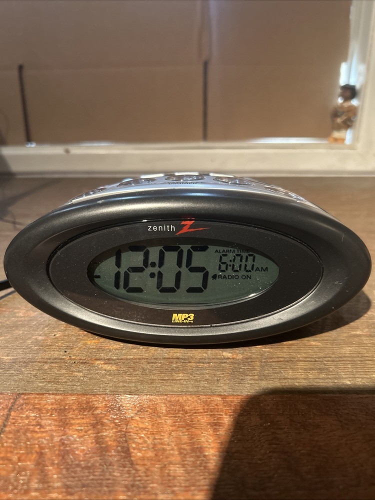 Zenith Z1233B -A-A-(3) Clock Radio-Fully Tested