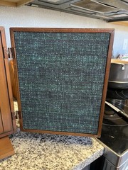 1963 MCM GE GENERAL ELECTRIC T-1000C STEREO AM FM TUBE RADIO TESTED WORKING