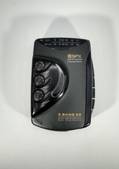 Vintage Electronics Parts/Repair Lot: KOSS CD, GPX Walkman, Clock Radio