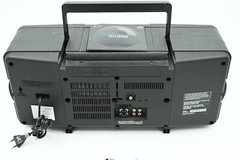 Hitachi CX-G700W CD/CD-G/Cassette Compact Karaoke Player w/ Original Mic Remote