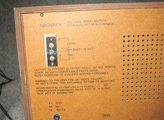 Vintage AM FM Radio Magnavox R434 MCM Made In Japan WORKS!