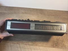 1980s SEARS Alarm Clock AMFM Radio, 2 Alarms Vintage Tested & Working SR3000