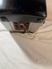 Westinghouse Vintage Tube Tabletop Radio Black/Silver with Power Cord