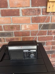 Vtg 1984 Panasonic RF-590 FM-AM 2-Band Receiver AM/FM Radio Tuner Tested Read!
