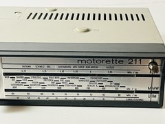 Vintage Akkord Motorette 211 AM FM Radio Made in West Germany Parts Repair