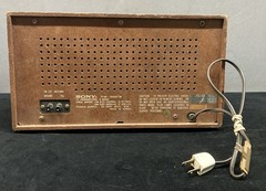 Sony TFM-9440 W AM/FM Table Top Wood Grain Radio Tested