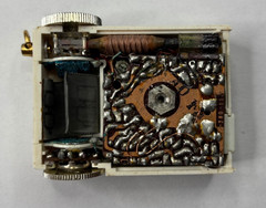 Vintage Sony 1R-81 Micro Transistor Radio With Case *UNTESTED* FOR PARTS