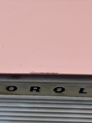 Vintage 1961 Pink Motorola Radio Model A16P