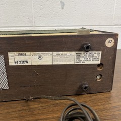 Vintage Motorola Visilite AM/FM Solid State Radio Model TT33EW Japan ⚠️ Read